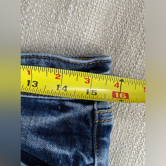 Anthropologie Jeans Women’s 27 Pilcro High-Rise Embroidered Slim Straight Jeans - Picture 10 of 12